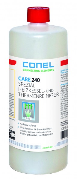 CARE 240 Heizkessel-Thermenreiniger 1 L Flasche Spezial f.AlSi-WT CONEL