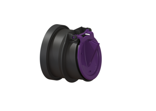 KESSEL Rohrklappe DN 100 aus Kunststoff 79100