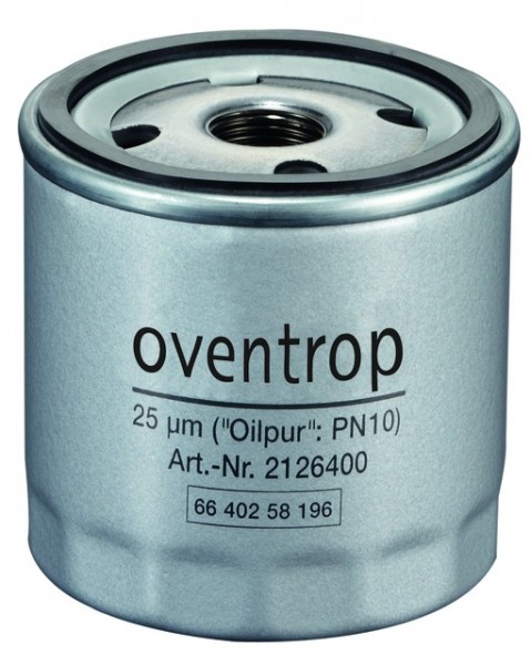 OVENTROP-Zubehör für Heizölfilter Wechselfilter PN10, 25 my 2126400