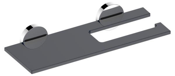 Keuco Toilettenpapierhal. Edition 90 19073, verchrom/Rauchglas 19073018000