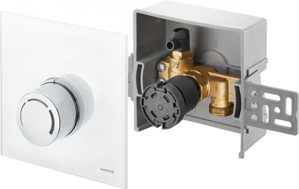 OVENTROP-Unibox RTL RTL, Echtglas weiß 1022750