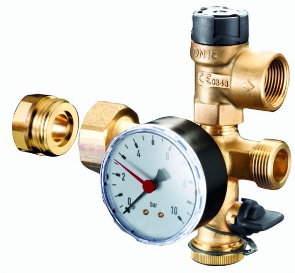 OVENTROP-Sicherheitsgruppen-Set für Wärmeübertrager "Regumat" 1351598