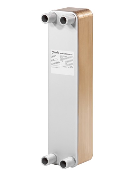 Danfoss Plattenwärmeübertrager XB37H-1 MicroPlate, 70 Platten, gelötet 004H7309