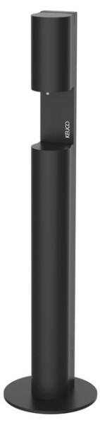Keuco Desinfek.schaumsp. 14956, Standmodell Sensor, Batterie, verchr./anth. 14956373137
