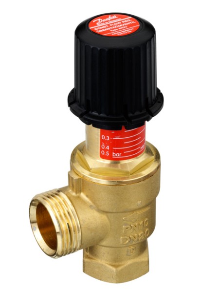 Danfoss Überströmventil AVDO 20 Rp 3/4, ECK, Innen-Muffeng./Nip. 003L6008