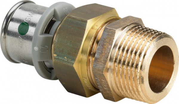 Viega Verschraubung mit SC Sanfix P 2165 in 32mm x R1 1/4 Rotguss 631499