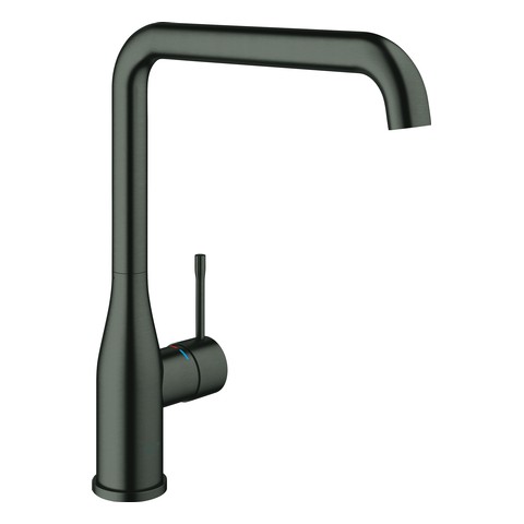 GROHE EH-Spültischbatterie Essence 30269 hoher Auslauf hard graphite gebürstet 30269AL0