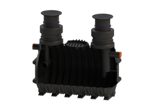 KESSEL Fettabscheider EasyClean ground NS 35, Standard, 1005 1625 mm, Klasse D 93935/170D