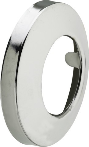 Viega Rosette 5611-545 in 38x70x14mm Messing verchromt 258573
