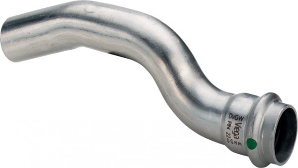 Viega Überbogen mit SC Sanpress Inox 2327 in 15mm Edelstahl 452926