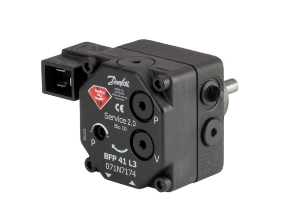 Danfoss Ölbrennerpumpe BFP 41 R 3 mit Magnetventil, Drehrich. re., 24 l/h 071N7137
