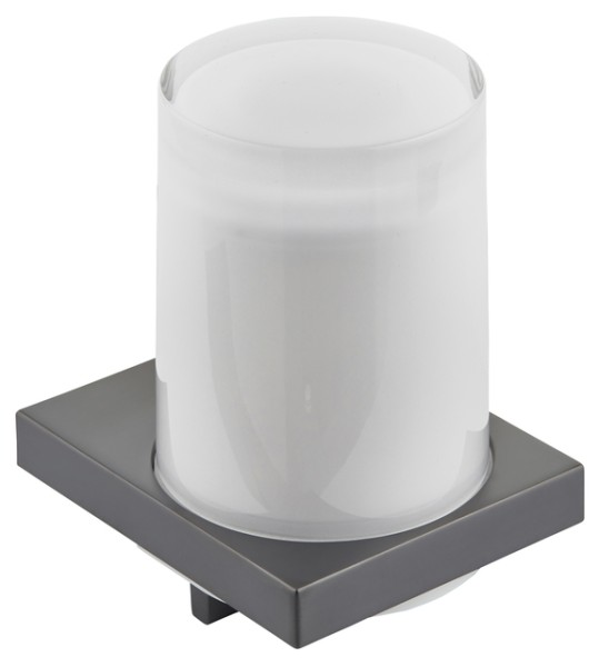 Keuco Lotionspender Edition 11 11152, kpl. Echtkristall-Glas,Schwarzchrom gebürstet 11152139000