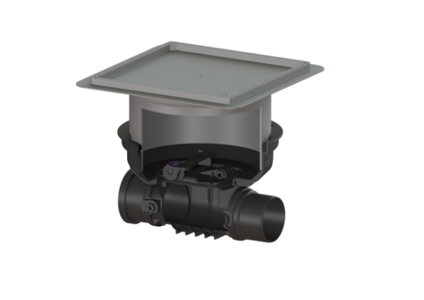 KESSEL Grundkörper Staufix DN100, befliesbar, Bodenplatte 700100.10X