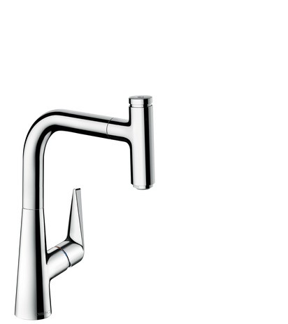 Hansgrohe Spültischmischer 220 Talis Select M51 Ausziehauslauf 1jet chrom 72822000