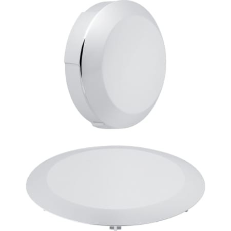 Geberit Fertigbauset d90 zu Badewannenablauf mit Drehbetätgigung glanzverchromt 150.920.21.1