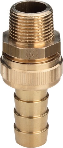 Viega Standrohrverschraubung 1832 in 3/8 Zoll x R1/2 Messing 122416
