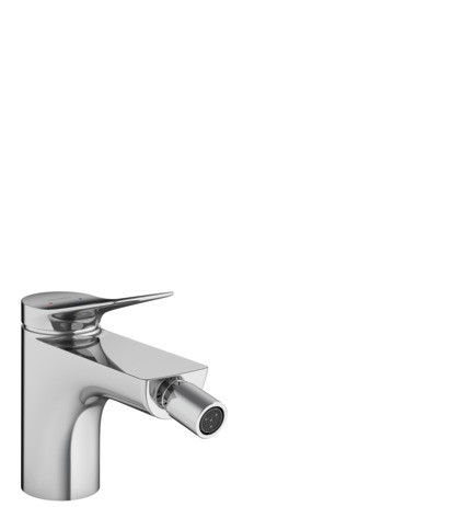 Hansgrohe Bidetmischer Vivenis mit Zugstangen-Ablaufgarnitur chrom 75200000