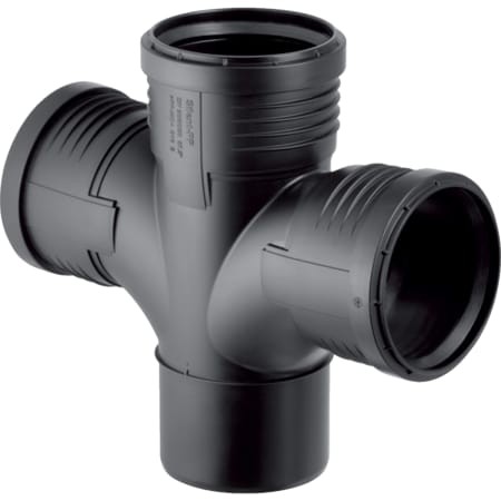 Geberit Silent-PP Bonabzweigung 87,5Gr zweifach d90/90 390.466.14.1