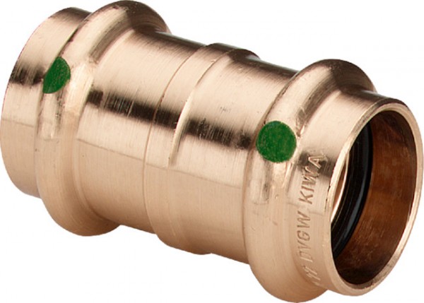 Viega Muffe mit SC Sanpress 2215 in 35mm Siliziumbronze 114930
