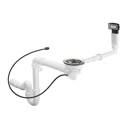 Hansgrohe Select Automatische Ab- und Überlaufg.Einzelbecken Granit D16-12 43947000