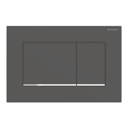 Geberit BetPl. Sigma30, für 2-Menn-Sp. mattschwarz 115.883.14.1