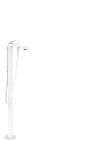 Hansgrohe Wannenmischer Vivenis Fertigset zur Bodenmontage mattweiss 75445700