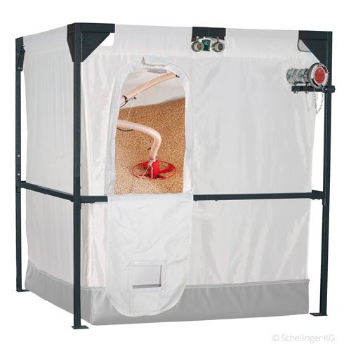 Schellinger Maulwurftank Pelletlager 217x217x190cm Füllmenge 4,6to 330600800