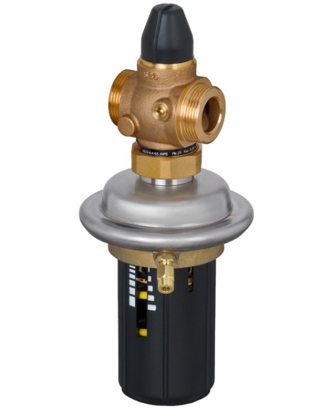 Danfoss Diff.Druckreg.+V.strombegr.AVPB DN15, Kvs 1,6, 0,1-1,0bar, PN25, G3/4A 003H6444