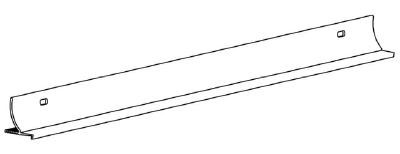 Wolf Alu-Montageschiene für 1x TopSon F3-Q