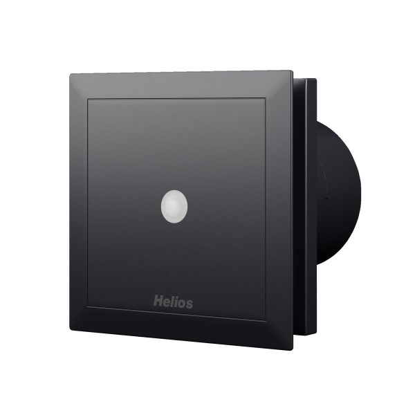 Helios M1/100 P black Minivent DN100 zweistufig, Präsenzmelder 40773