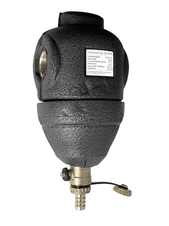 Grünbeck Schlammabschneider GENO-therm DN 50 Schwarz 707725