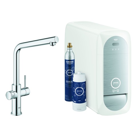 GROHE Starterkit GROHE Blue Home 31454_1 Bluetooth/WIFI L-Auslauf chrom 31454001
