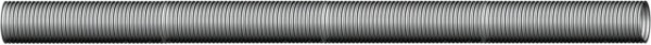 Wolf Abgasrohr DN60 flexibel 12,5m, aus PP 2651791
