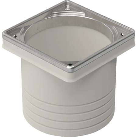 Geberit Standardrostträr und Ausgleichsring d100 241.641.00.1