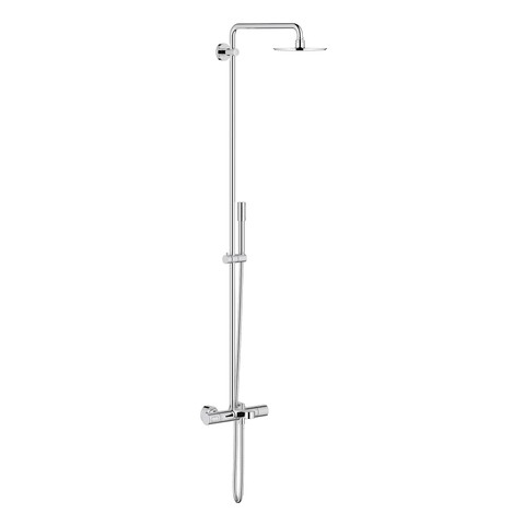 GROHE Duschsystem Rainshower 210 27641 mit Aufputz-Wannenthermostat chrom 27641000
