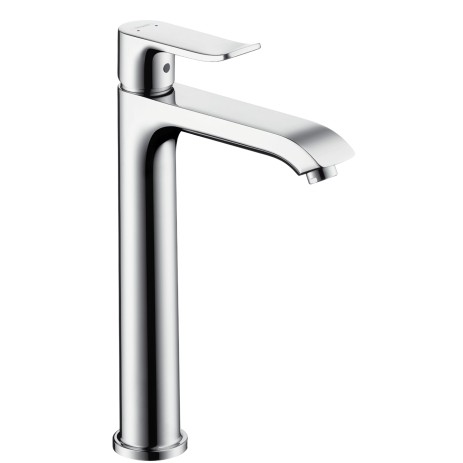 Hansgrohe Waschtischmischer 200 Metris Highriser ohne Ablaufgarnitur chrom 31185000