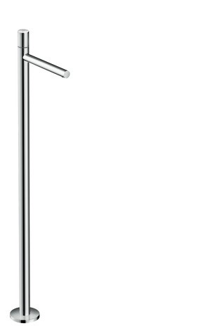Hansgrohe Waschtischmischer Axor Uno Fertigset zur Bodenmontage Zerogriff chrom 45037000