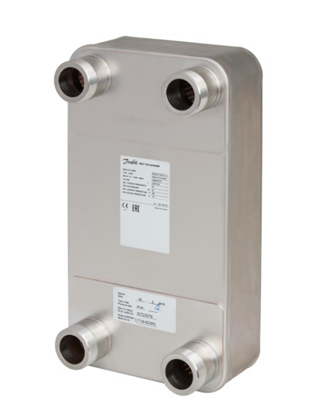 Danfoss Plattenwärmeübertrager XB52M-1 MicroPlate, 36 Platten, gelötet 004H4523