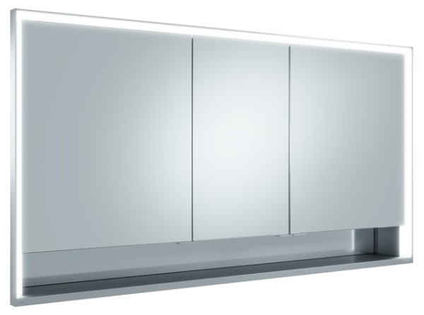 Keuco SPS R. Lumos 14316, mit Ablagef., Einbau, silb-elox., 1400x735x165mm, DALI 14316171303