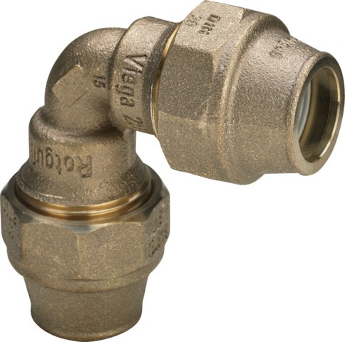 Viega Winkelkupplung Maxiplex 9027 in 20mm Rotguss 362195