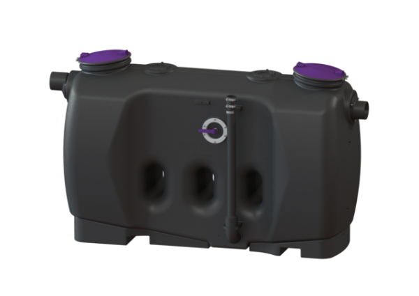 KESSEL Fettabscheider EasyClean free NS 10, Direct, Schauglas, SonicControl 93010.22/D