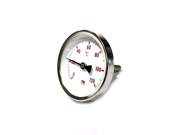 WINDHAGER THERMOMETER ROT 120° Zeigerthermometer 0-120°C rot 012053