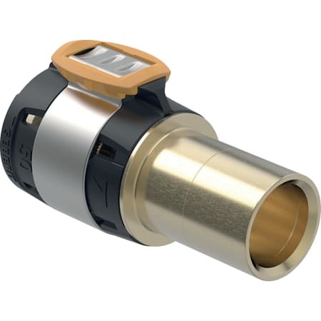 Geberit FlowFit Übergang auf Mapress m. Einschubende Rg+ d50-d42 620.235.00.1