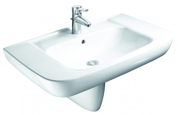 Möbelwaschtisch derby style 80x49cm weiss VIGOUR
