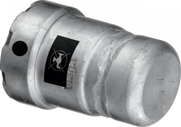 Viega Verschlusskappe mit SC Megapress 4256 in 2 Zoll Stahl Zn-Ni besch. 694951