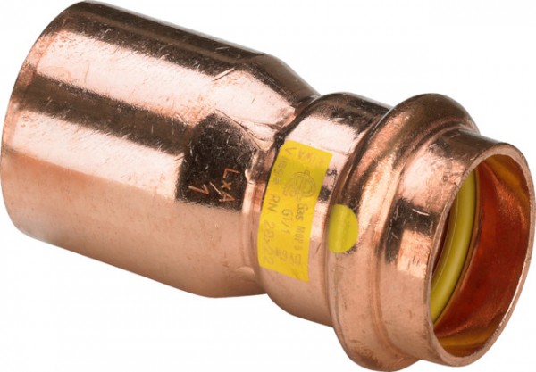Viega Reduzierstück mit SC Profipress G 2615.1 für Gas in 22x15mm Kupfer 346560