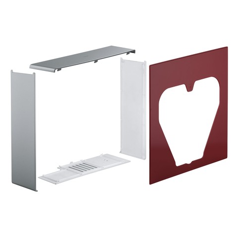 GROHE Panelset 14911 für GROHE Sensia IGS alpinweiß/rot 14911LD0