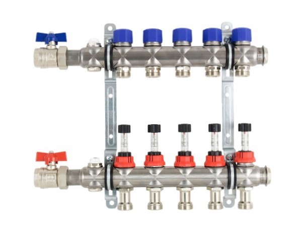 strawa FB-Anschlussverteiler e-class 63 ohne SFEE mit 3/4''''KH 3 Hkr.