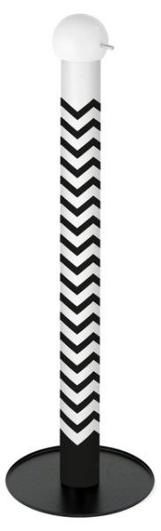 Keuco Desinfek.mittelsp., Univ.Art. 04958, Stand Black&White, Kugelkopf, sw./ws 4958000403