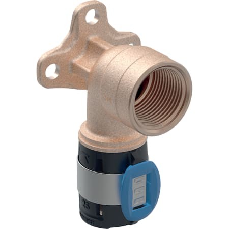 Geberit FlowFit Anschlusswinkel 90Gr Rg+ d20- Rp1/2 L:52mm 620.811.00.1